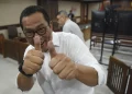 Divonis Bebas Hukuman TPPU, Windu Aji Sutanto Tersenyum Lebar