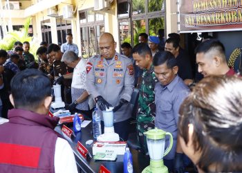 Kejaksaan dan Polisi Musnahkan Narkotika, Tegaskan Transparansi Hukum
