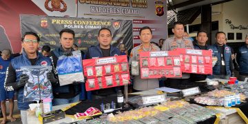 Polresta Bandung Amankan 31 Tersangka dan Gagalkan Peredaran Narkotika Jenis Baru