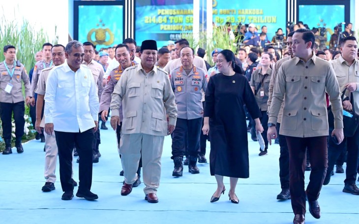 Dukungan Penuh DPR: Komisi III Apresiasi Presiden dan Kapolri atas Pemusnahan 214 Ton Narkoba