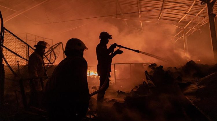 Kebakaran di Pasar Tradisional Bogor, Puluhan Lapak Hangus