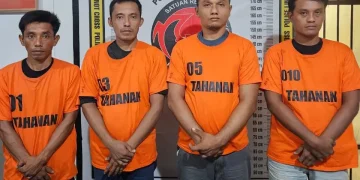 Polres Simalungun Tangkap Empat Anggota Jaringan Narkoba yang Dikenal Licin, 30 Paket Sabu Disita