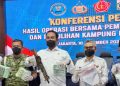 BNN Rilis Hasil Operasi Bersama: 1.259 Orang Diamankan, 126 Kg Sabu Disita