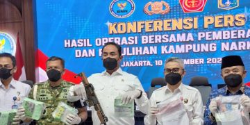 BNN Rilis Hasil Operasi Bersama: 1.259 Orang Diamankan, 126 Kg Sabu Disita
