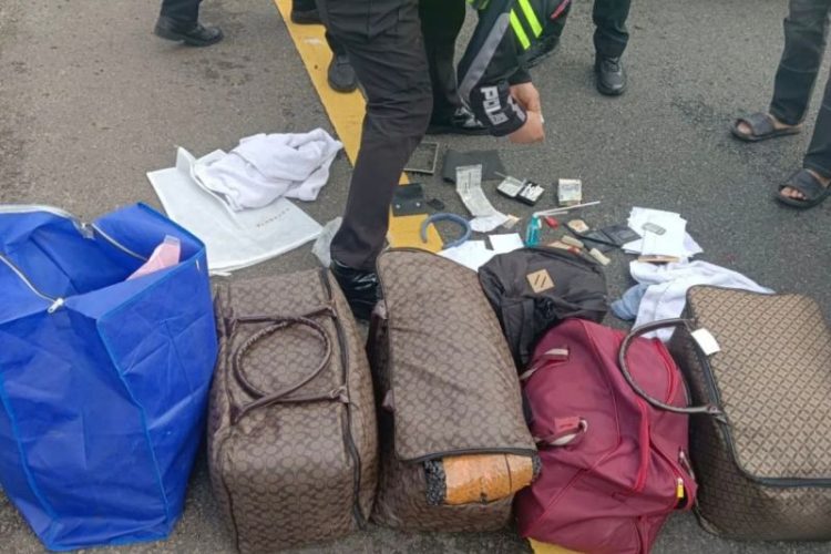 Polda Lampung Lakukan Pengejaran Pemilik Narkotika di Jalur Tol Trans Sumatra (JTTS)