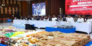 Polri Sita 197,71 Ton Barang Bukti Narkoba Sepanjang Januari-Oktober 2025