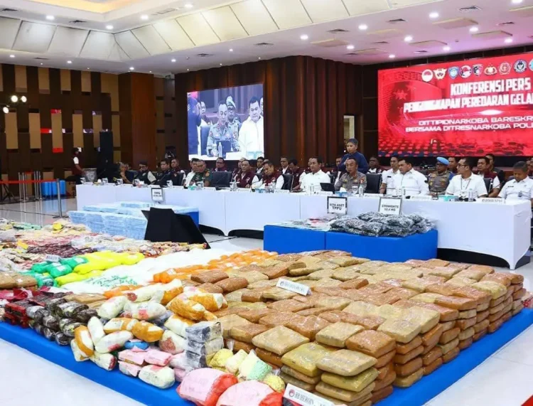 Polri Sita 197,71 Ton Barang Bukti Narkoba Sepanjang Januari-Oktober 2025
