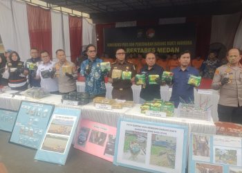 Gempur Narkoba: Polrestabes Medan Ungkap 173 Kasus dan Sita 60 Kg Sabu dari 212 Tersangka dalam 42 Hari Operasi