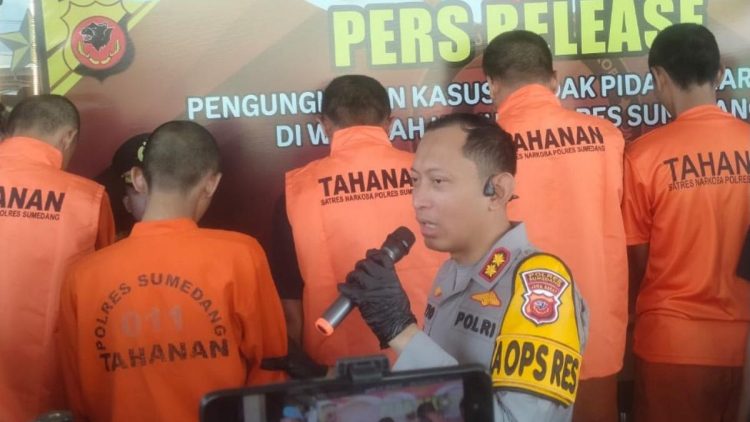 Polres Sumedang Ungkap 9 Kasus Selama Operasi Antik Lodaya 2025, Belasan Ribu Obat Terlarang Disita