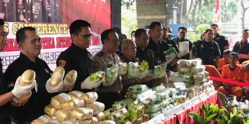 Keberhasilan Polri: Bareskrim Musnahkan 500 Kg Sabu Jaringan Internasional, 7 Tersangka Ditangkap