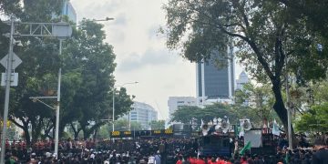 Tahun Politik Belum Dimulai: Polisi Kerahkan 1.075 Personel Amankan Dua Titik Demo Besar di Jakarta Hari Ini