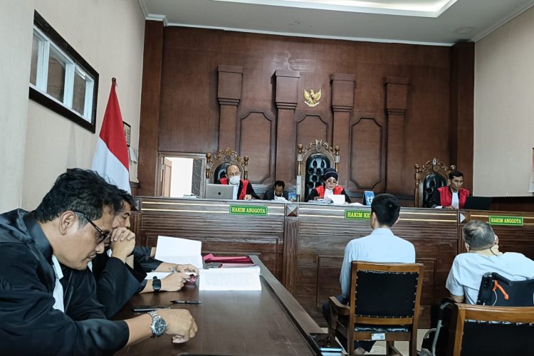 Sidang Pleidoi Terdakwa TPPU Judi Online Firman Hertanto Ditunda di PN Jakarta Utara
