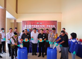 Komitmen Berantas Narkotika: Polda Kaltara Musnahkan Sabu Seberat 4,5 Kg