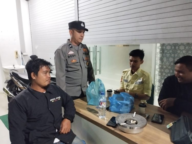 Polsek Samadua Sampaikan Himbauan Kamtibmas Bahaya Narkoba dan Judi Online