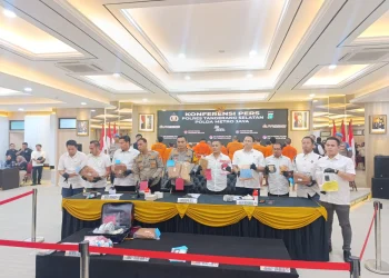 Polres Tangsel Bongkar Jaringan Obat Keras dan Narkotika, 18 Tersangka Ditangkap