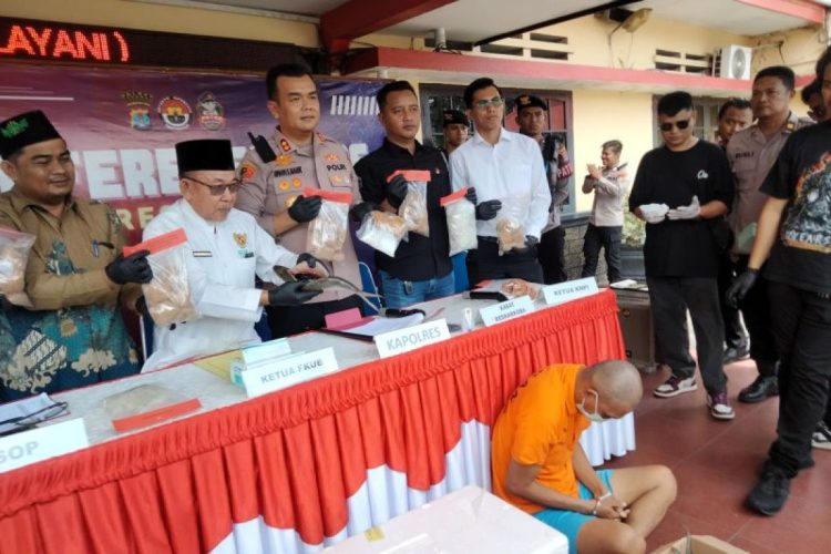 Polres Tarakan Gagalkan Peredaran Narkotika, Amankan Sabu 3 Kg Lebih