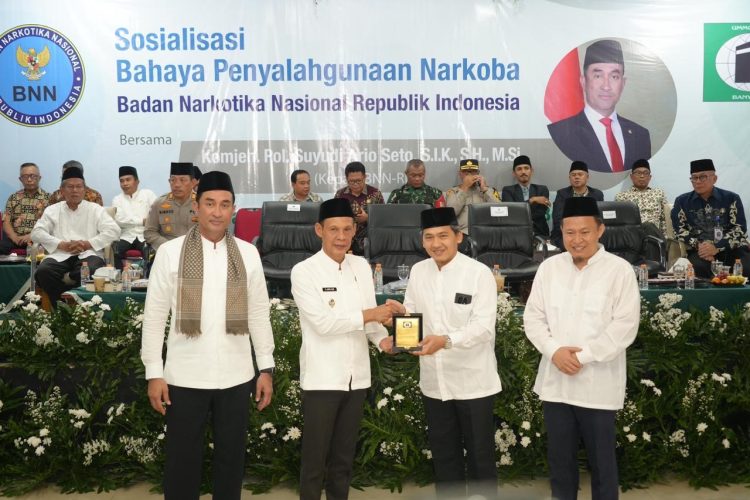 BNN Sosialisasi Bahaya Narkotika di Pesantren Modern Ummul Quro Al-Islami Bogor